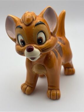 Vintage Disney Oliver From Oliver & Company Ceramic Figurine 1988